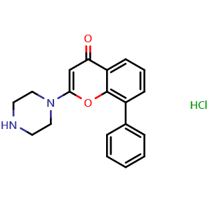 Chemical structure of LY 303511 hydrochloride , CAS 2070014-90-1, AChemBlock Y228298
