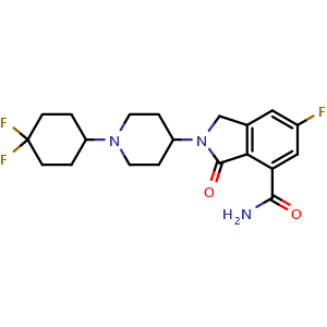 Chemical structure of NMS-P118 , CAS 1262417-51-5, AChemBlock Y228306