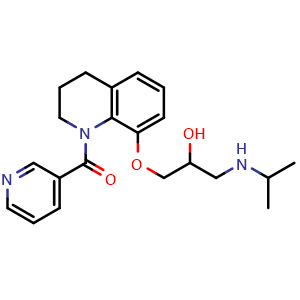 Chemical structure of Nicainoprol , CAS 76252-06-7, AChemBlock Y228318