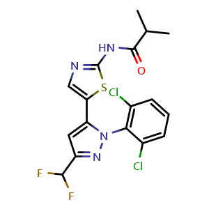 Chemical structure of BMS-5 , CAS 1338247-35-0, AChemBlock Y228329