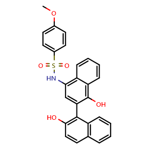 Chemical structure of C188-9 , CAS 432001-19-9, AChemBlock Y228343