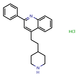 Chemical structure of Pipequaline hydrochloride , CAS 80221-58-5, AChemBlock Y228358