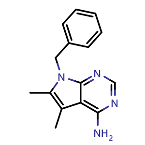 7-benzyl-5,6-dimethyl-7H-pyrrolo[2,3-d]pyrimidin-4-amine