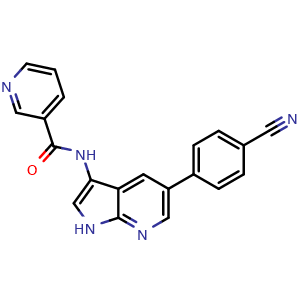 Chemical structure of Pim1/AKK1-IN-1 , CAS 1093222-27-5, AChemBlock Y228457