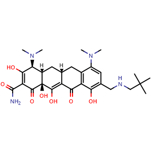 Chemical structure of Omadacycline , CAS 389139-89-3, AChemBlock Y228475