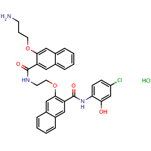 Chemical structure of 666-15 , CAS 1433286-70-4, AChemBlock Y228479