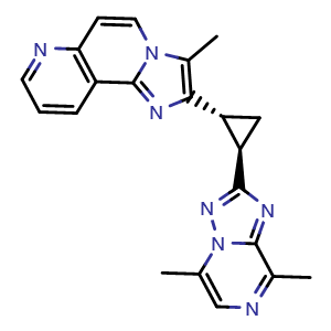 Chemical structure of PDE10-IN-1 , CAS 1516896-09-5, AChemBlock Y228491