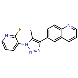 Chemical structure of FPTQ , CAS 864863-72-9, AChemBlock Y228504