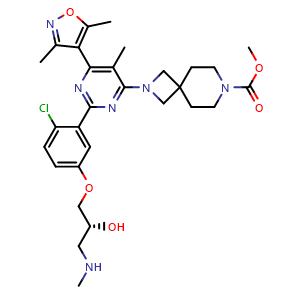 Chemical structure of EZM 2302 , CAS 1628830-21-6, AChemBlock Y228512