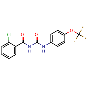 Chemical structure of Triflumuron , CAS 64628-44-0, AChemBlock Y228518