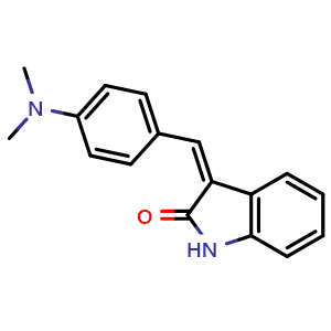 Chemical structure of (Z)-SU4312 , CAS 90828-16-3, AChemBlock Y228522