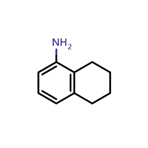 Chemical structure of 5-Aminotetralin , CAS 2217-41-6, AChemBlock Y228538
