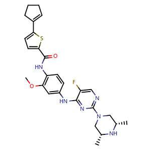Chemical structure of BCL6-IN-6 , CAS 2408882-54-0, AChemBlock Y228543