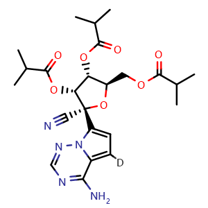 Chemical structure of VV116 , CAS 2647442-33-7, AChemBlock Y228548