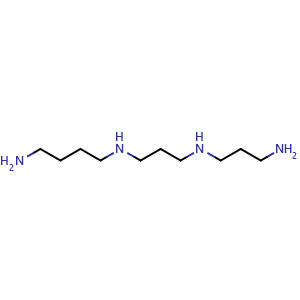 Chemical structure of thermospermine , CAS 70862-11-2, AChemBlock Y228580
