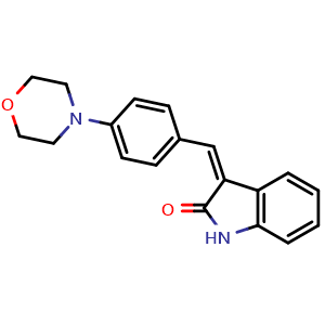 Chemical structure of SU 4981 , CAS 186610-88-8, AChemBlock Y228590