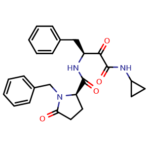 Chemical structure of (1S,2R)-Alicapistat , CAS 2221010-57-5, AChemBlock Y228606