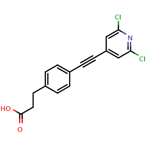 Chemical structure of TUG-499 , CAS 1206629-08-4, AChemBlock Y228622