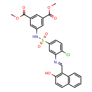 Chemical structure of Compound STK672155 , CAS 339284-01-4, AChemBlock Y228627