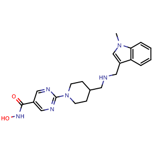 Chemical structure of Quisinostat , CAS 875320-29-9, AChemBlock Y228661