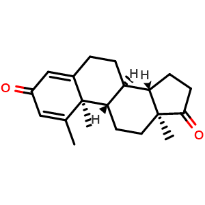 Chemical structure of Atamestane , CAS 96301-34-7, AChemBlock Y228664