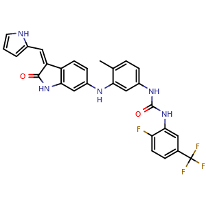 Chemical structure of GNF-5837 , CAS 1033769-28-6, AChemBlock Y228680