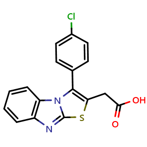 Chemical structure of Tilomisole , CAS 58433-11-7, AChemBlock Y228684