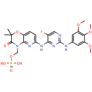 Chemical structure of Fostamatinib , CAS 901119-35-5, AChemBlock Y228688