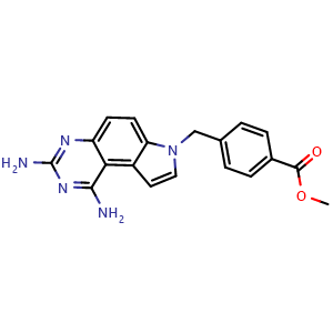 Chemical structure of Antibacterial agent 26 , CAS 75369-40-3, AChemBlock Y228689