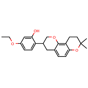 Chemical structure of Vutiglabridin , CAS 1800188-47-9, AChemBlock Y228694