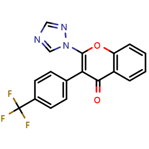 Chemical structure of Chromenone 1 , CAS 1639929-29-5, AChemBlock Y228696