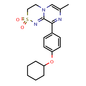 Chemical structure of TAK-653 , CAS 1358751-06-0, AChemBlock Y228705