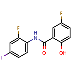 Chemical structure of NFATc1-IN-1 , CAS 1912422-56-0, AChemBlock Y228707