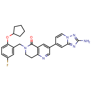 Chemical structure of RIPK1-IN-9 , CAS 2682889-57-0, AChemBlock Y228744