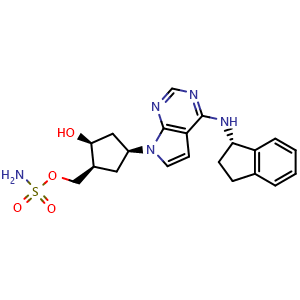 Chemical structure of Pevonedistat , CAS 905579-51-3, AChemBlock Y228757