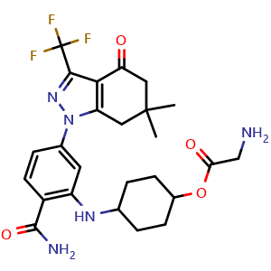 Chemical structure of PF04929113 , CAS 908115-27-5, AChemBlock Y228761