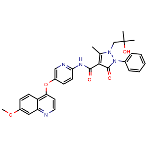 Chemical structure of AMG-458 , CAS 913376-83-7, AChemBlock Y228771