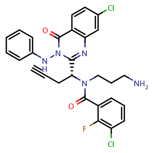 Chemical structure of ARQ 621 , CAS 1095253-39-6, AChemBlock Y228780