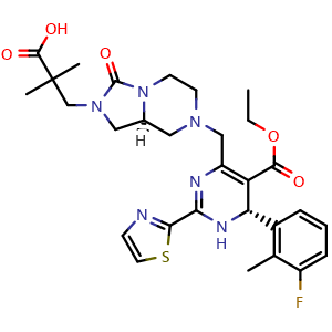 Chemical structure of Linvencorvir , CAS 1808248-05-6, AChemBlock Y228784