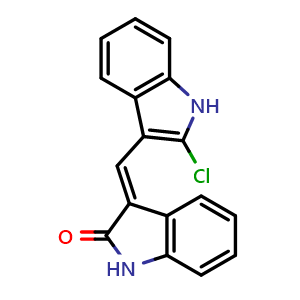 Chemical structure of CDK1-IN-2 , CAS 220749-41-7, AChemBlock Y228807
