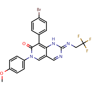 Chemical structure of AGI-41998 tautomers , AChemBlock Y228811