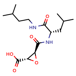 Chemical structure of E 64c , CAS 76684-89-4, AChemBlock Y228836