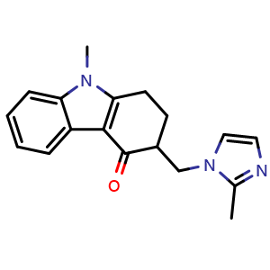 Chemical structure of Ondansetron , CAS 99614-02-5, AChemBlock Y228845