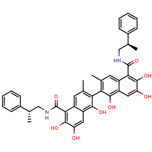 Chemical structure of Sabutoclax , CAS 1228108-65-3, AChemBlock Y228854