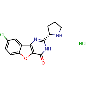 Chemical structure of XL413 hydrochloride , CAS 2062200-97-7, AChemBlock Y228870