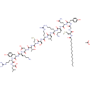Chemical structure of ATI-2341 acetate , AChemBlock Y228877