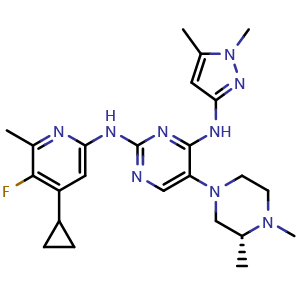 Chemical structure of ZY-19489 , CAS 1821293-40-6, AChemBlock Y228878
