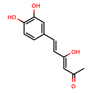 Chemical structure of Hispolon , CAS 173933-40-9, AChemBlock Y228892