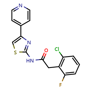 Chemical structure of ROCK-IN-5 , CAS 692870-25-0, AChemBlock Y228906