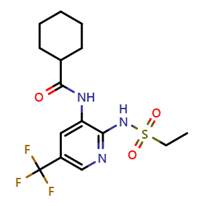 Chemical structure of Fuzapladib , CAS 141283-87-6, AChemBlock Y228907